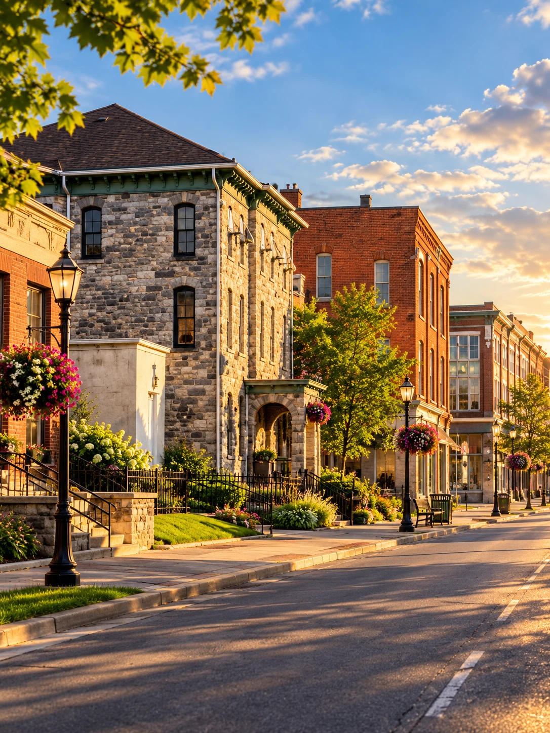 Milton, Ontario streetscape